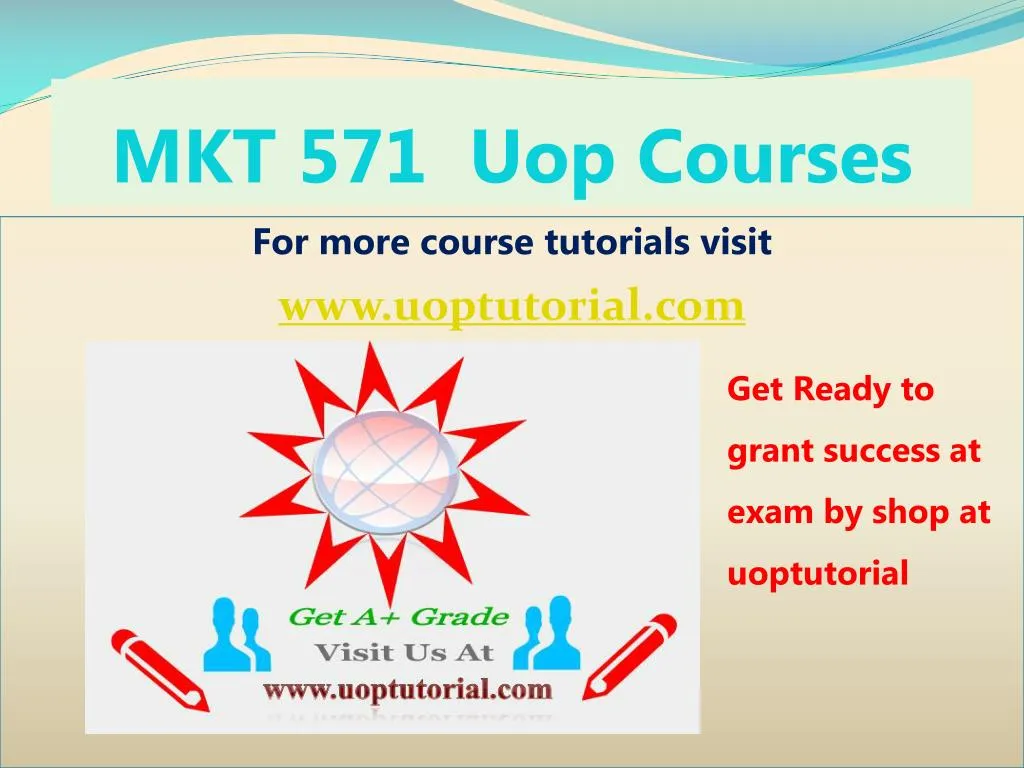 mkt 571 uop courses