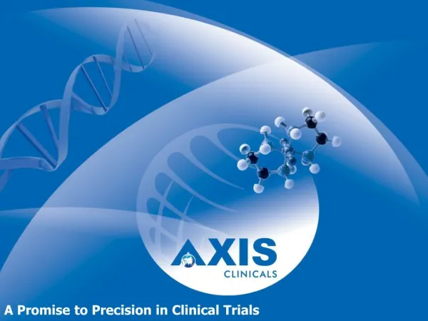 Axis Clinicals Corporate Presentation