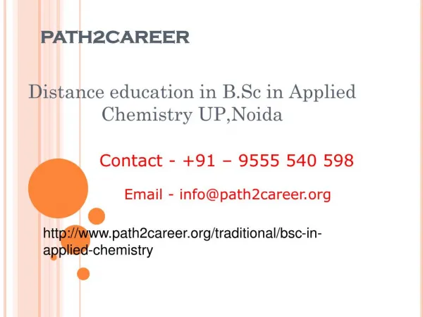 Distance education in B.Sc - General UP,Noida