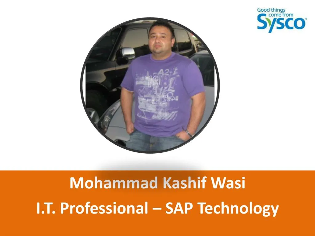 mohammad kashif wasi i t professional sap technology