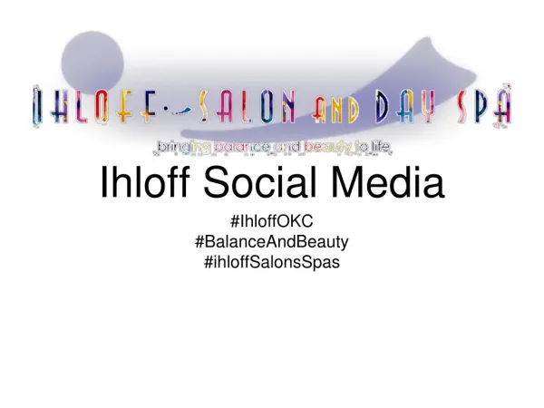 ihloff social media