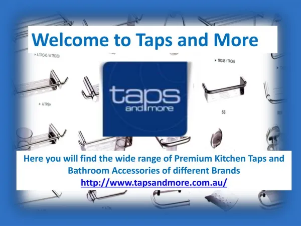 Tapwares and Bathroom Accessories