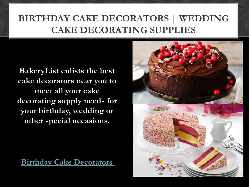 birthday cake decorators wedding cake decorating supplies