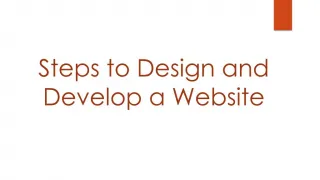 PPT - 25 Steps of a Website Design Strategy that Sells PowerPoint ...