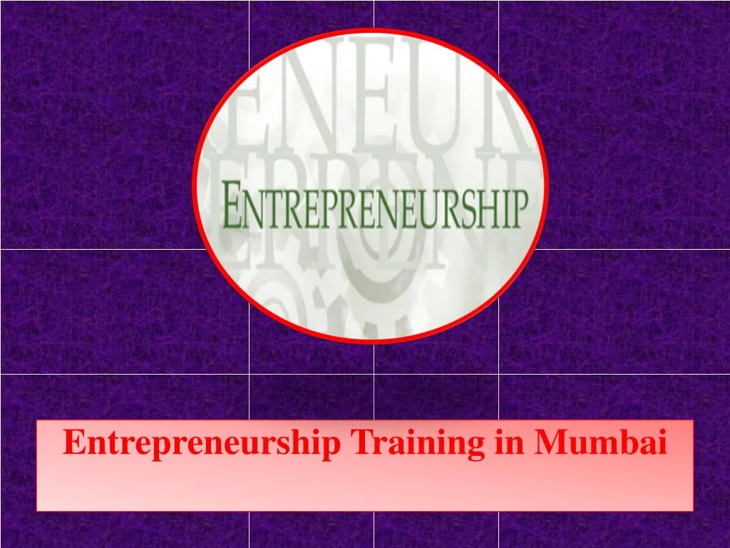 entrepreneurship training in mumbai