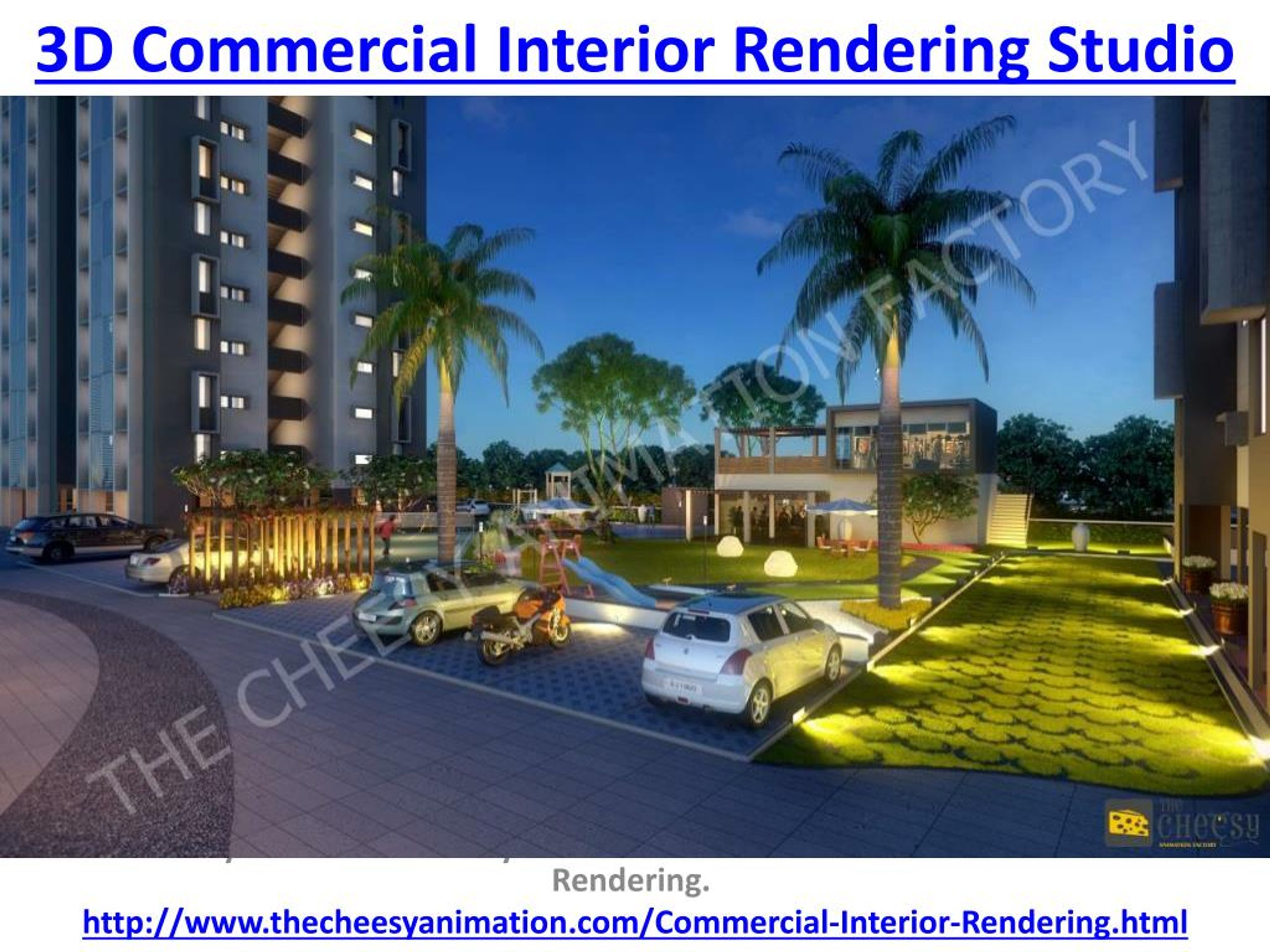 PPT - 3D Commercial Interior Rendering PowerPoint Presentation, free ...