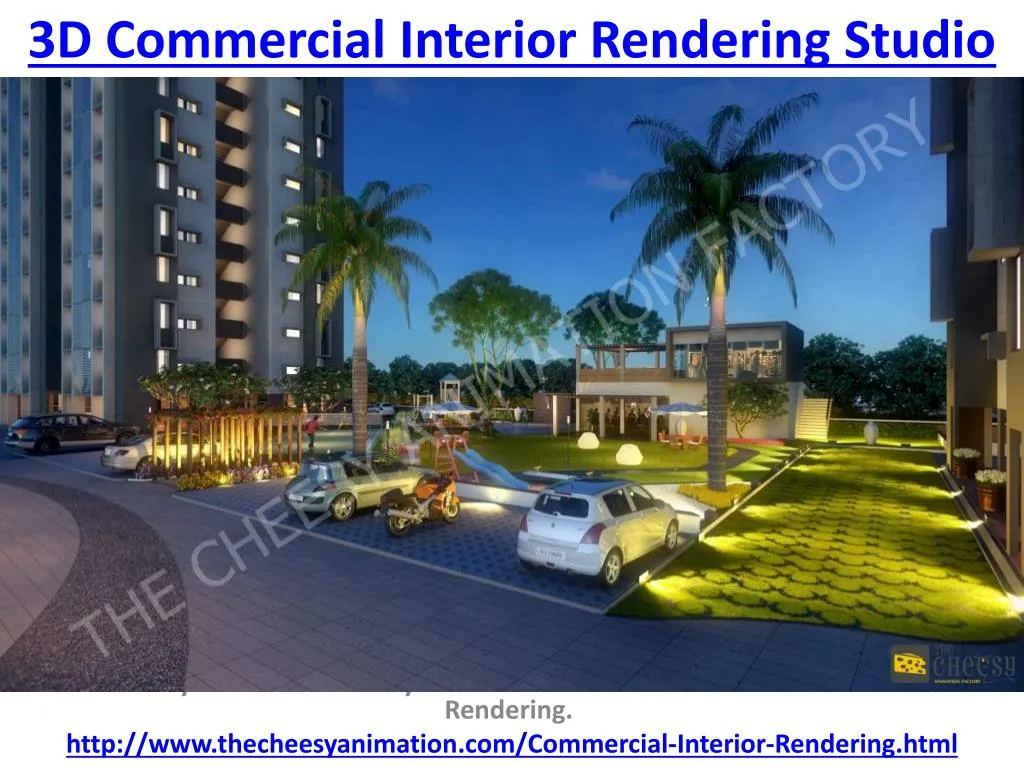 3d commercial interior rendering studio