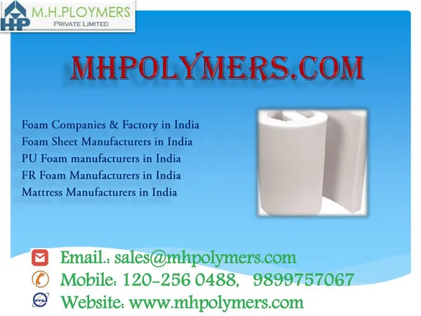 best foam sheet manufacturers in Delhi, India