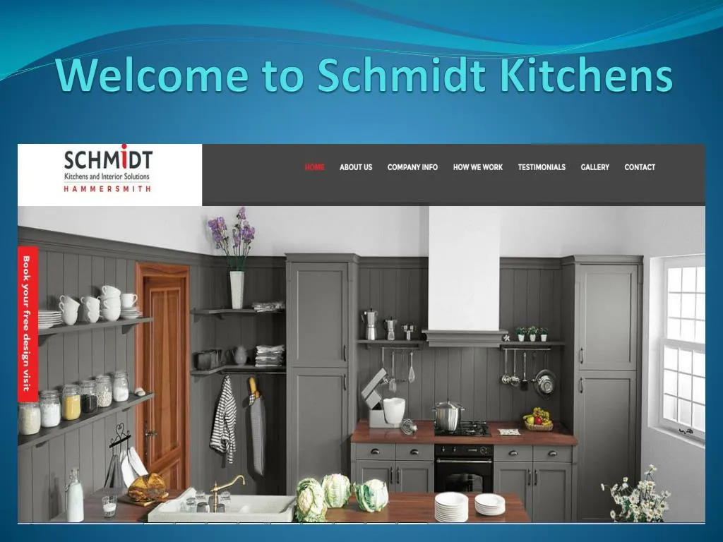 welcome to schmidt kitchens