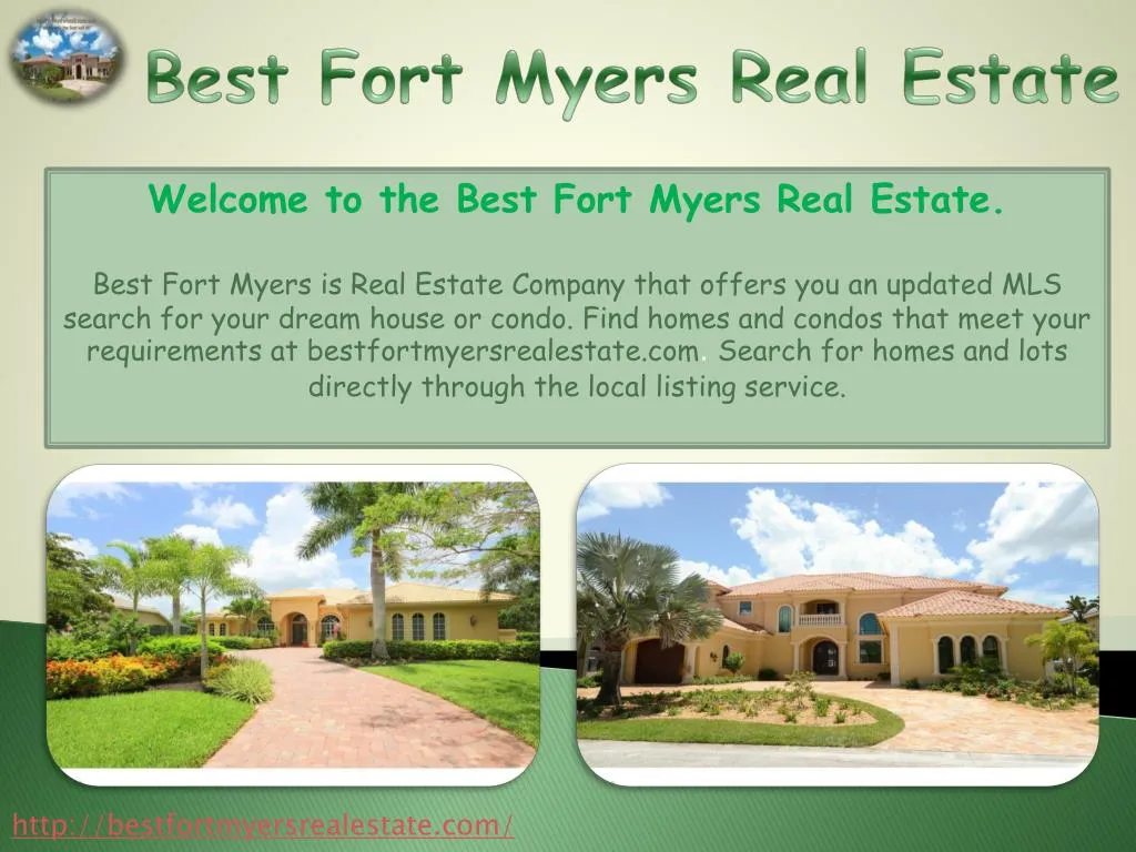 best fort myers real estate