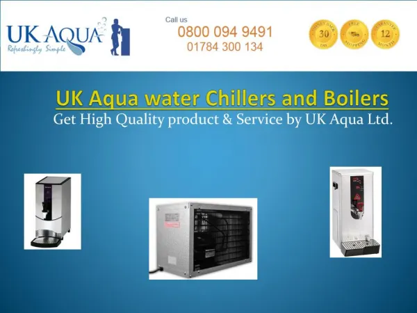 High Quality Drinking Water Chillers and Boilers