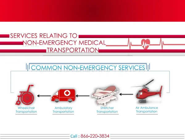 Services Relating To Non-Emergency medical transportation
