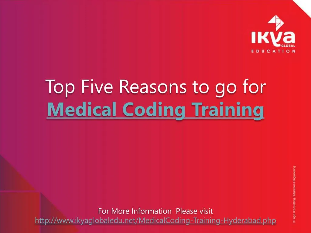 top five reasons to go for medical coding training