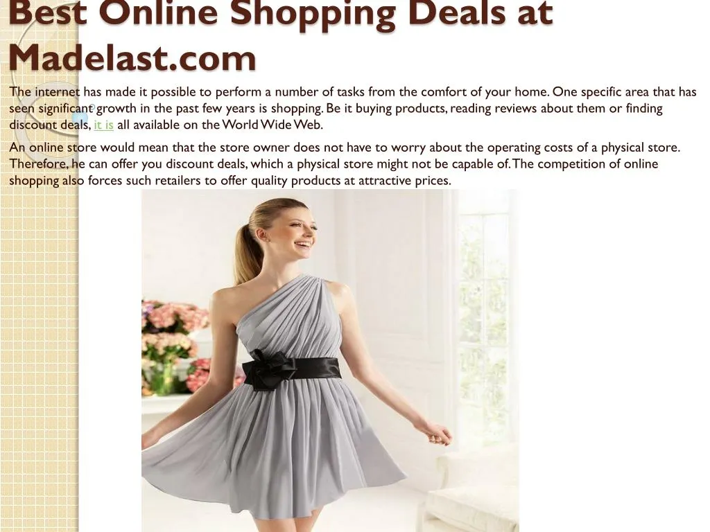 best online shopping deals at madelast com