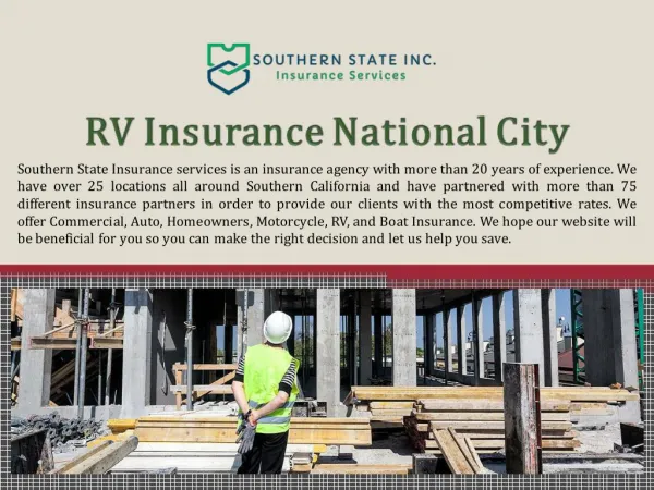 RV Insurance National City