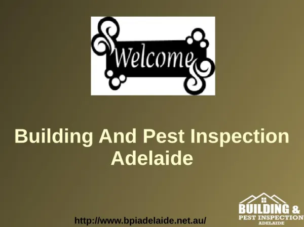 Adelaide Strata Inspection
