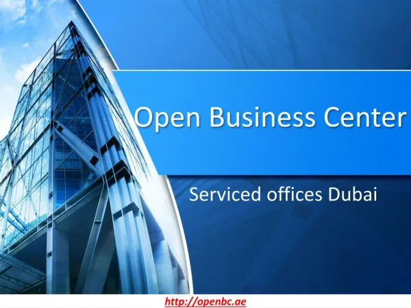 Serviced offices Dubai