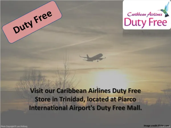 Duty Free By Caribbean Airlines