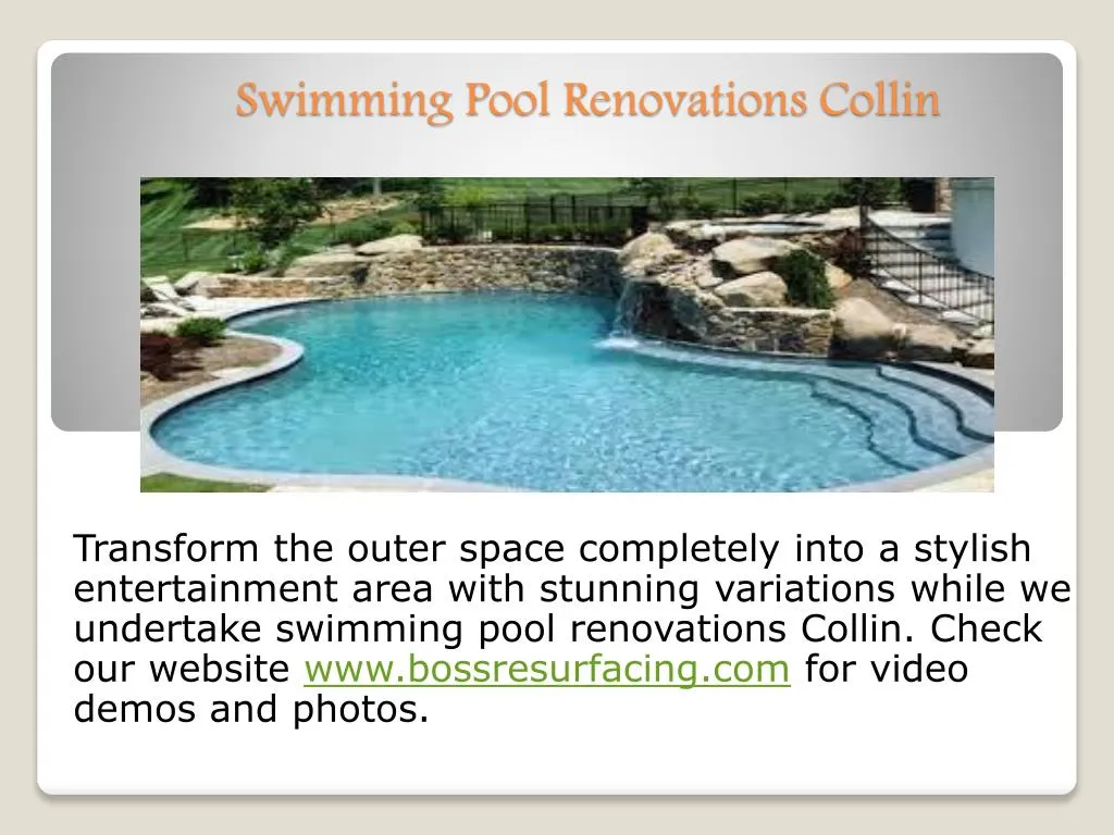 swimming pool renovations collin