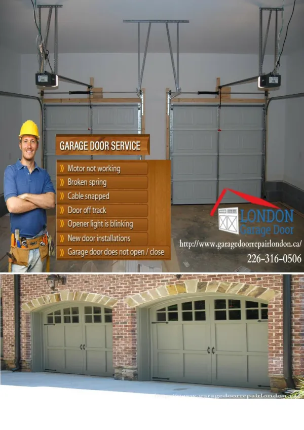 London Garage Door Installation, Maintenance and Repair Services