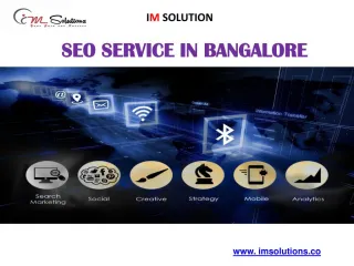 IM Solutions - Best Seo Company in Bangalore - slide 1