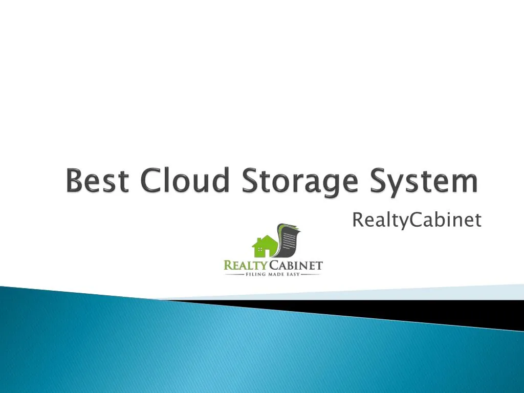 best cloud storage system