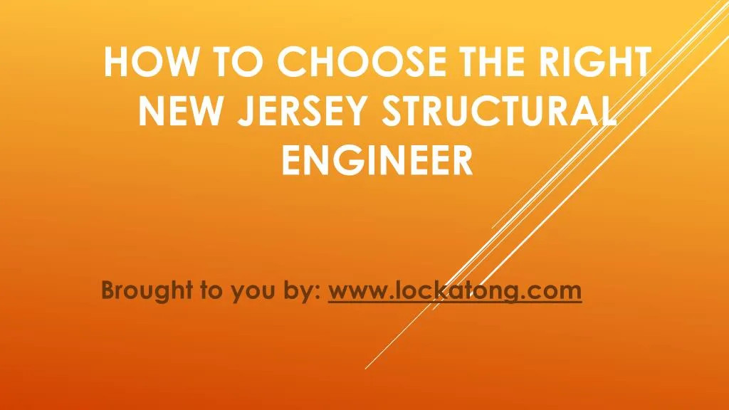 how to choose the right new jersey structural engineer