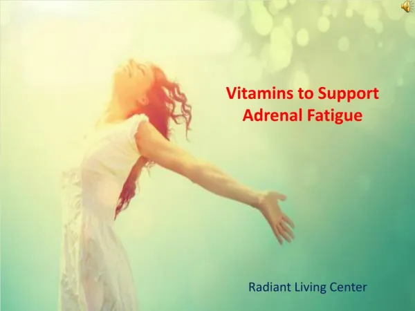 Vitamins for Adrenal Support