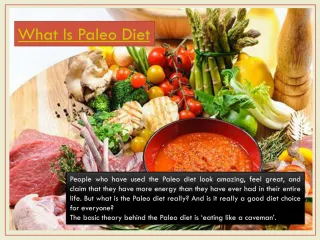 Paleo Diet Food List