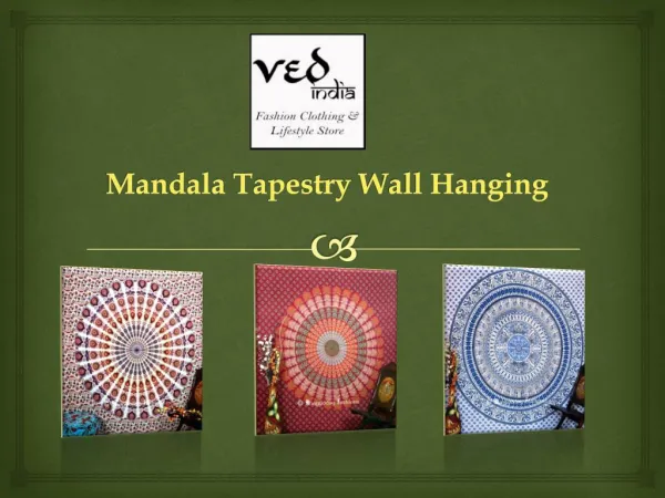 Ethnic Round Mandala Tapestry Bohemian Wall Hanging