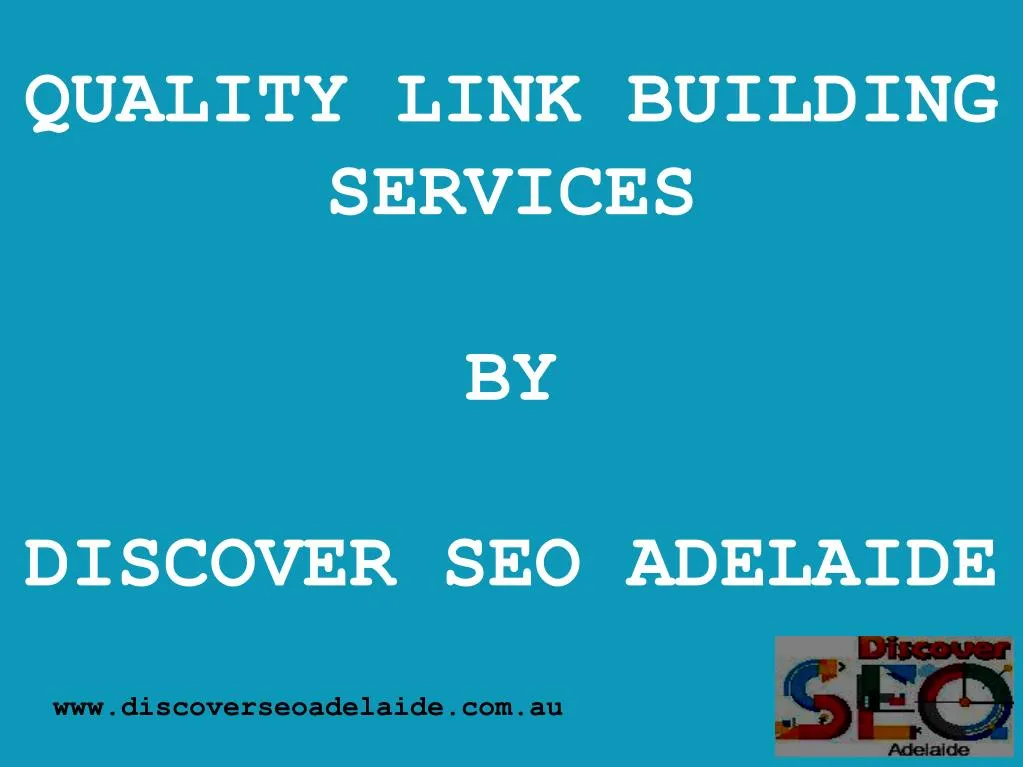 quality link building services by discover seo adelaide