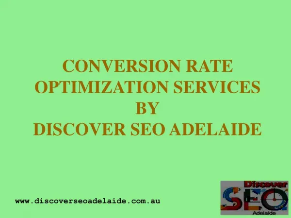 Adelaide Conversion Rate Optimisation Services By Discover SEO Adelaide