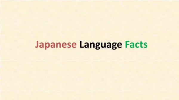 Avail the quality Japanese language translation services - Translation India