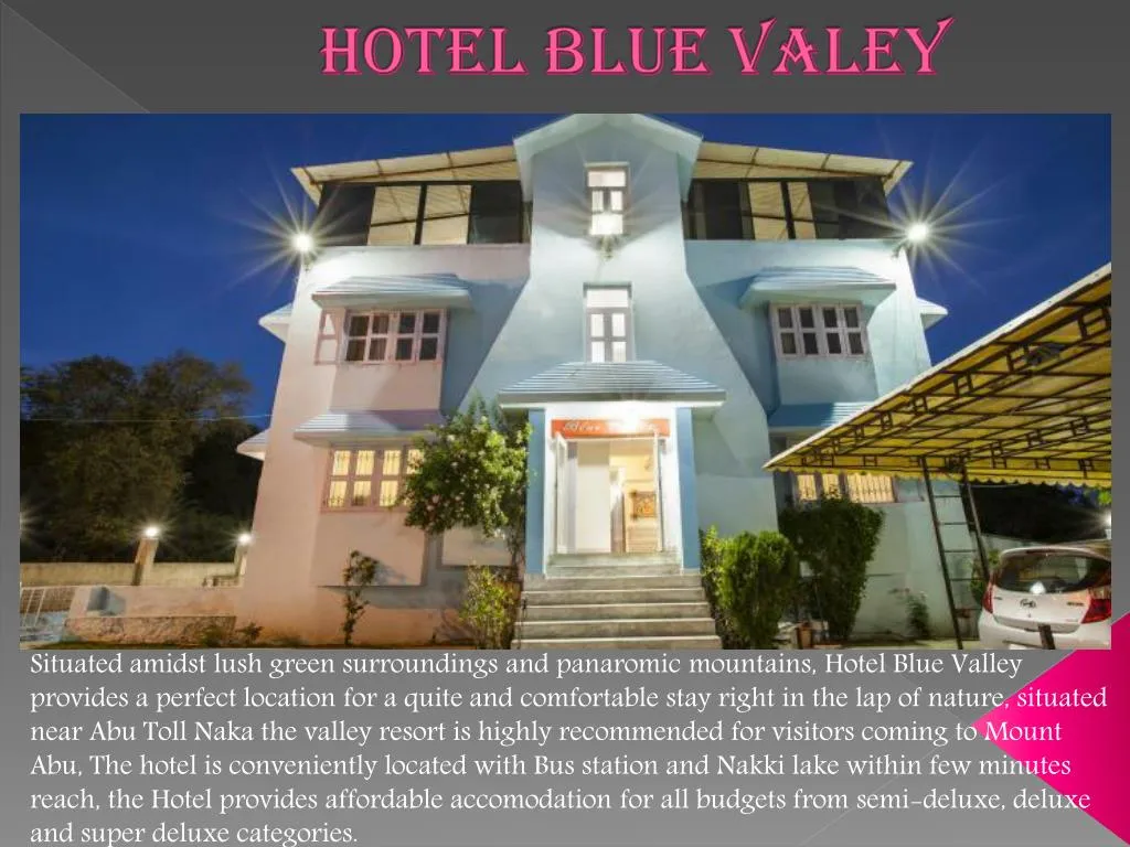 hotel blue valey