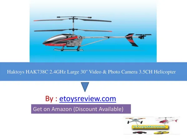 Haktoys HAK738C Helicopter Review