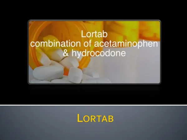 Lortab Medication