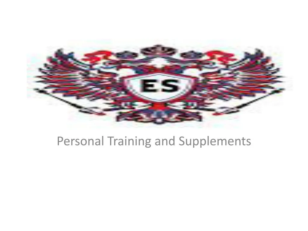 personal training and supplements