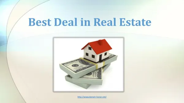 Best Deal In real Estate
