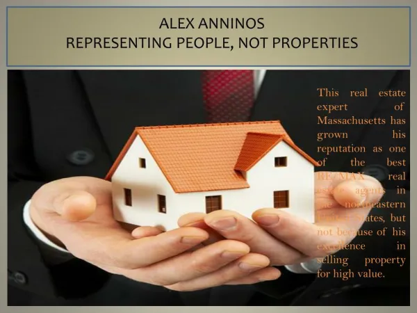 ALEX ANNINOS - REPRESENTING PEOPLE, NOT PROPERTIES