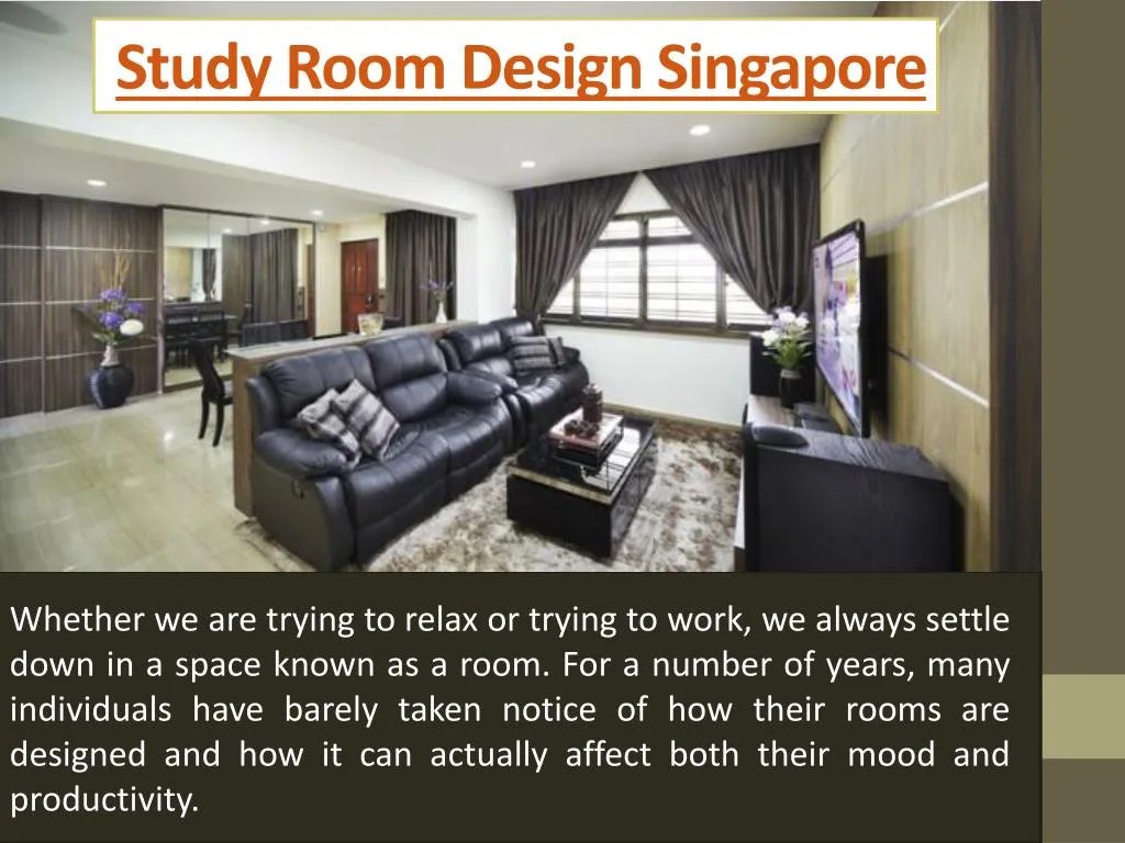 study room design singapore