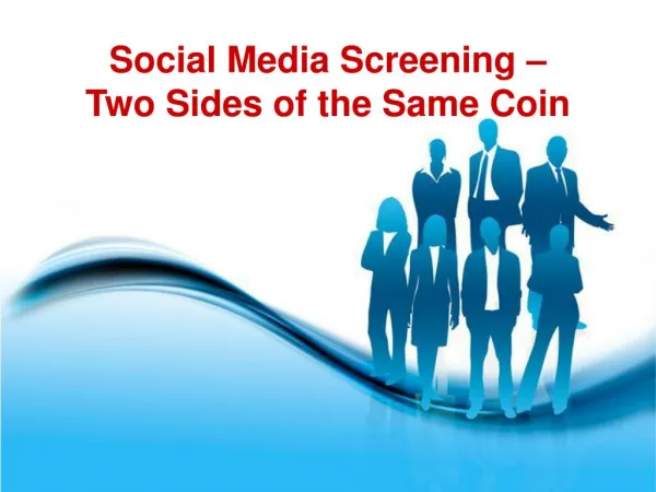 Social Media Screening