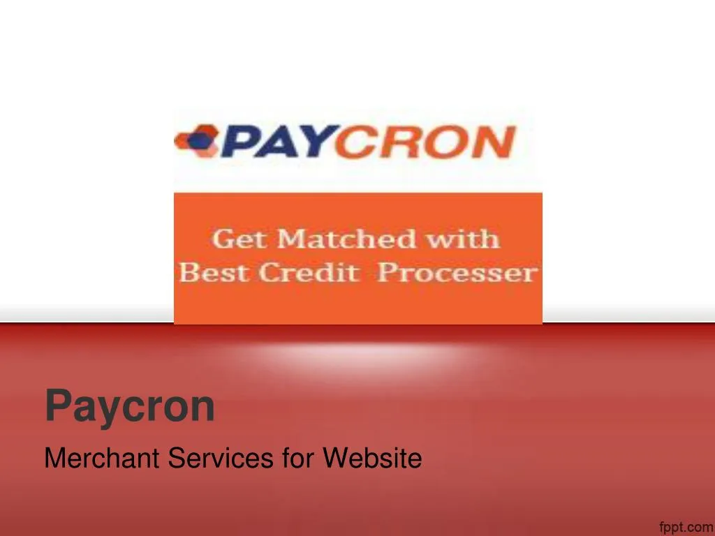 merchant services for website