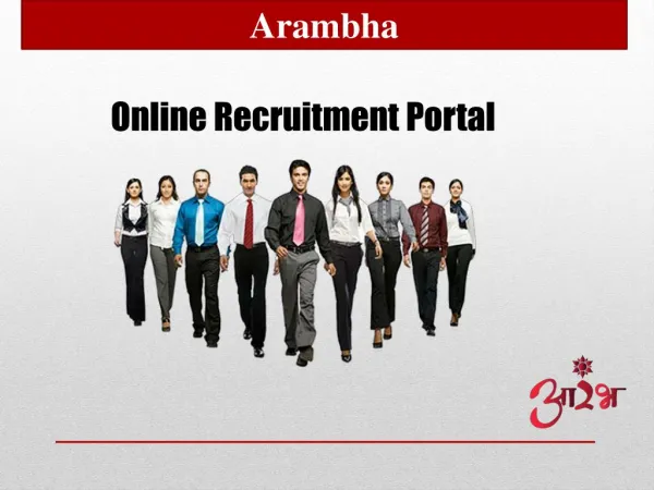 Arambha- Online Recruitment Portal