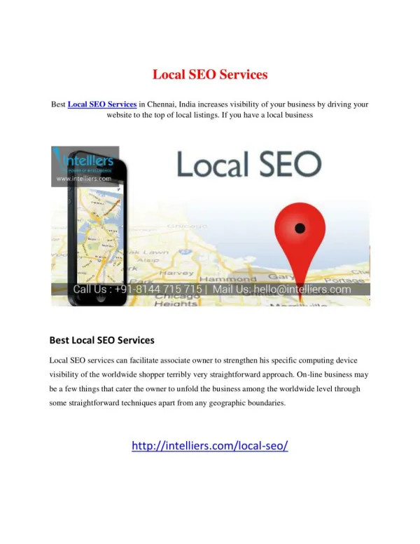 Local SEO Services