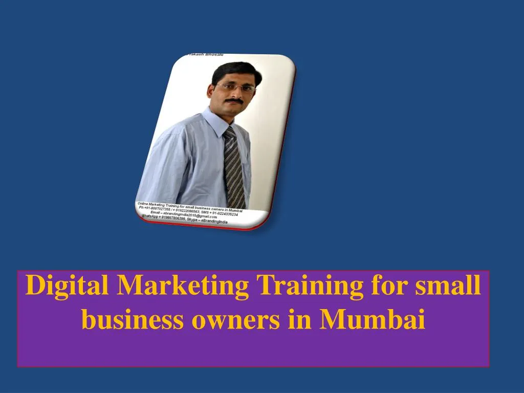 digital marketing training for small business owners in mumbai