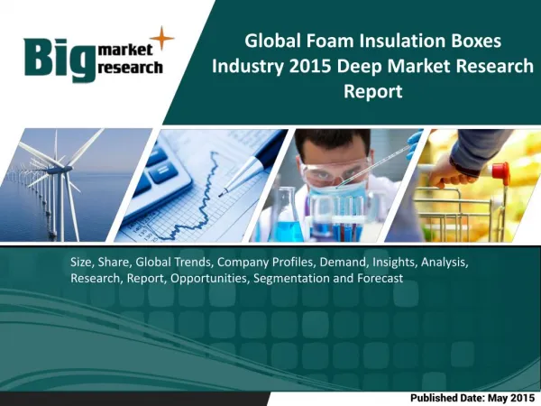 Global Foam Insulation Boxes Industry- Size, Share, Trends ,Forecasts ,outlook, Growth, Opportunities