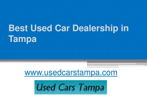 Used Car Dealership in Tampa, FL - www.usedcarstampa.com