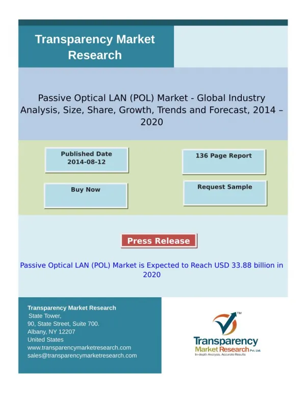 Passive Optical LAN (POL) Market