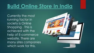 Build Online Store in India