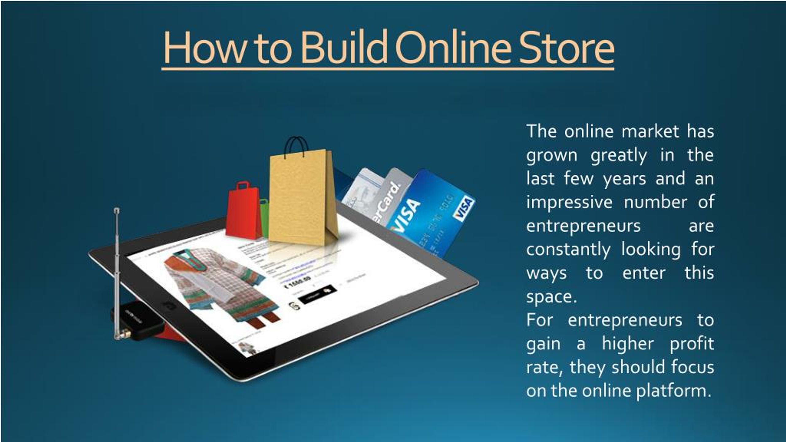 PPT - How to Build Online Store in India PowerPoint Presentation, free ...